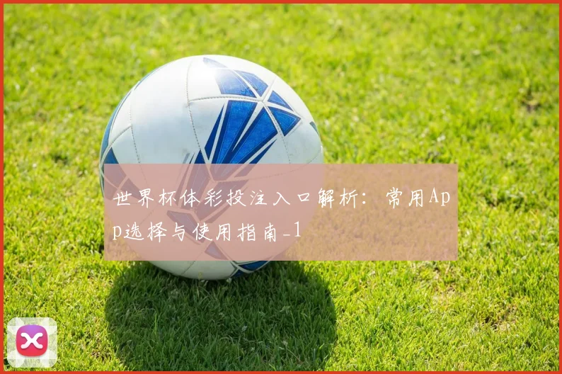 世界杯体彩投注入口解析：常用App选择与使用指南_1